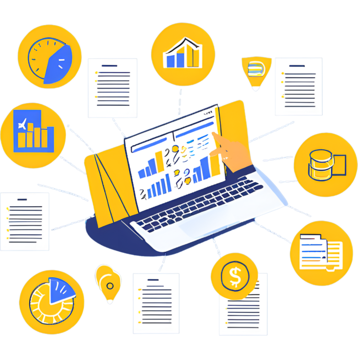 Illustration of 8 different methods for startup valuation, including DCF, market multiples, pre-money and post-money valuation, and other key techniques.