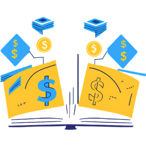 A detailed comparison chart illustrating Pre-Money and Post-Money Valuation concepts with key differences in startup funding, including equity distribution and investor share calculations.