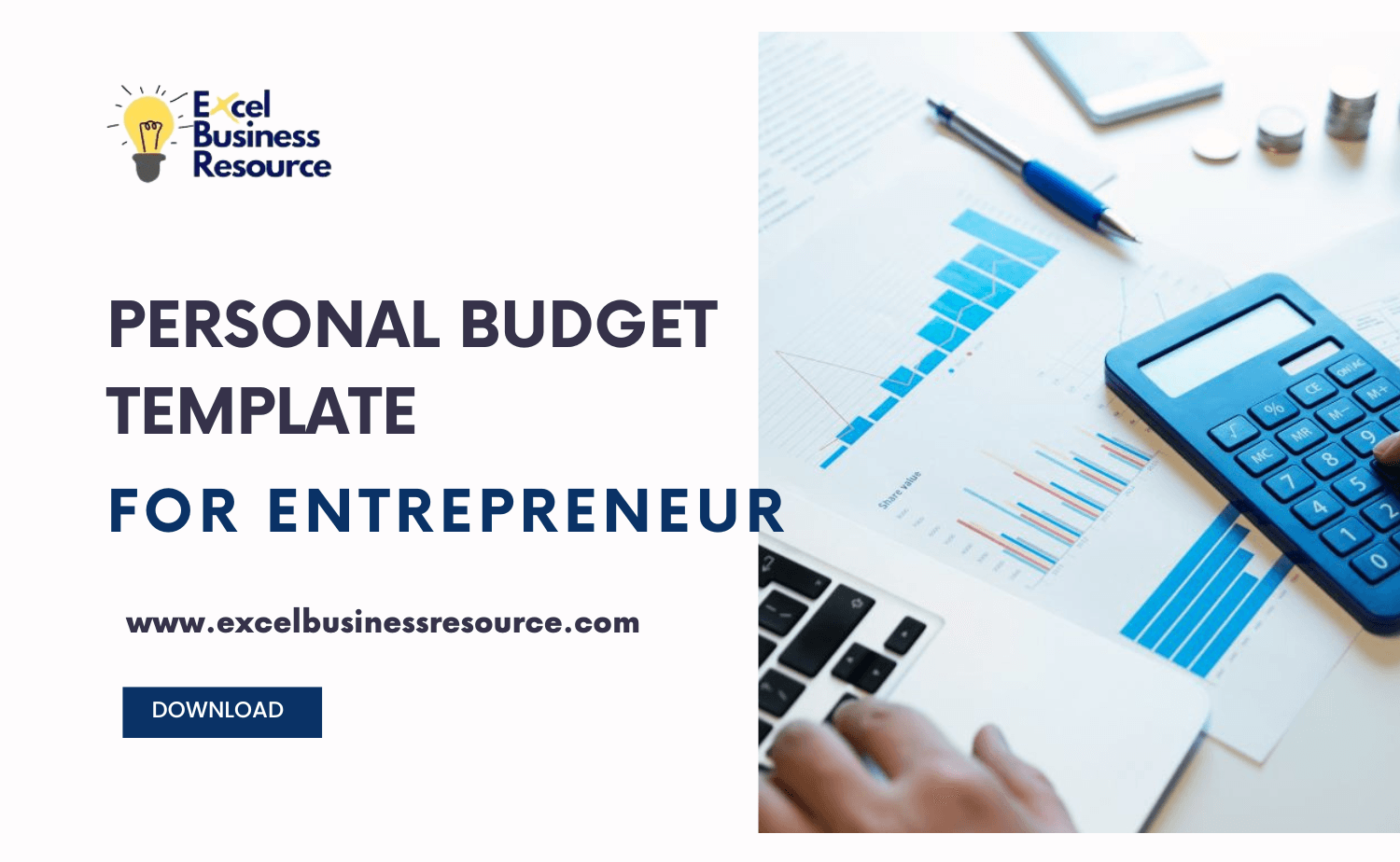 Personal Budget Template for Entrepreneurs Excel free download
