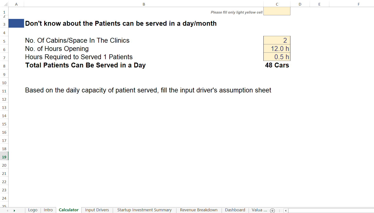 Daily Patient Analysis (Medical Clinic Startup)