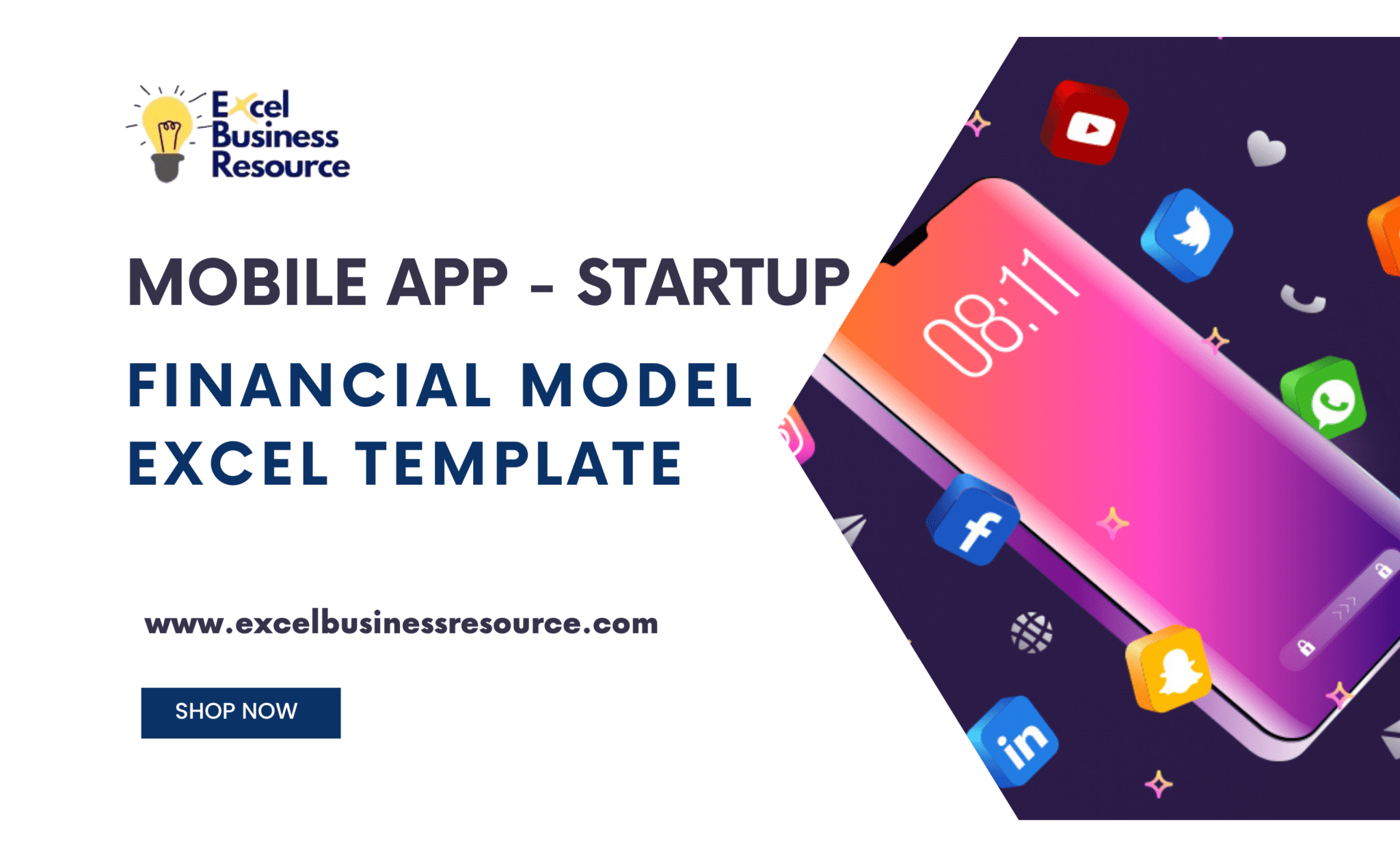 Financial model for mobile app startup
