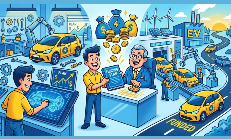 How to Write an Electric Vehicle (EV) Manufacturing Business Plan That Secures Funding Fast