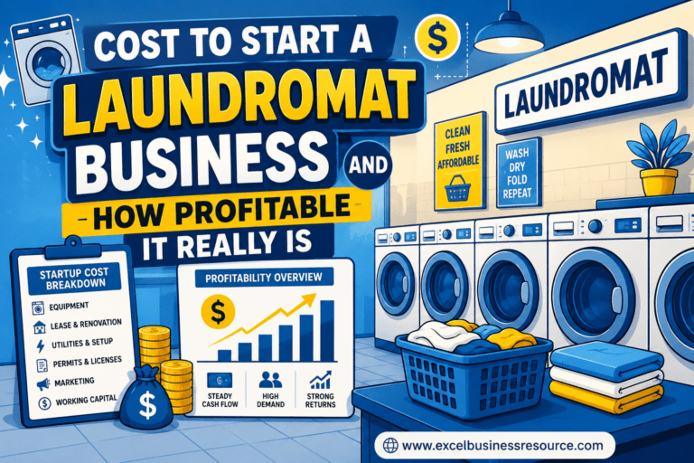 Cost to Start a Laundromat Business and How Profitable It Really Is