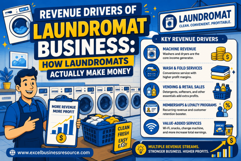 Revenue Drivers of Laundromat Business: How Laundromats Actually Make Money